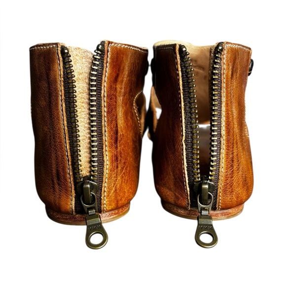 Bed Stu Women's Soto Cafe Latte Tie Dye Leather Gladiator Sandals Size 9 - Picture 5 of 10